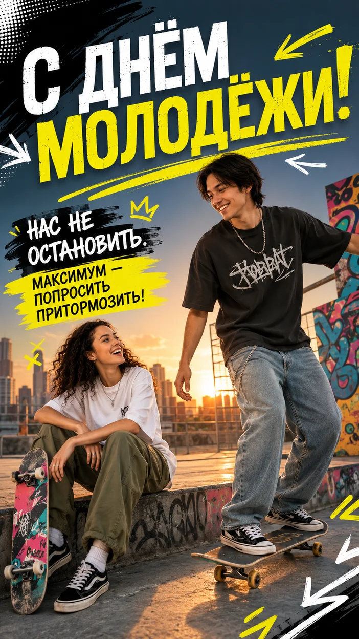 Фотооткрытка «Нас не остановить»
