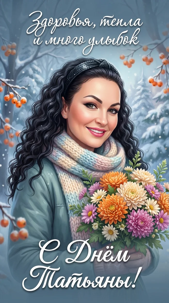 Открытка на день Татьяны  