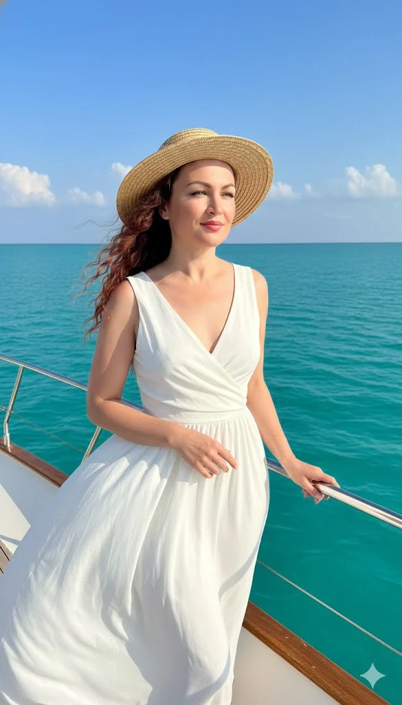 Морской круиз: белая классика