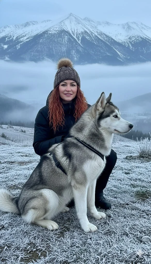 Горное приключение с Хаски