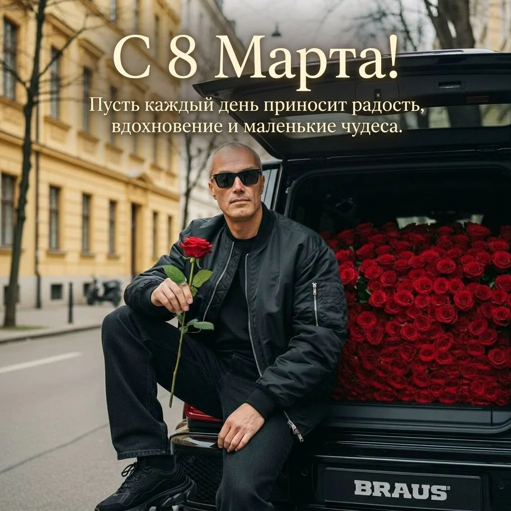 ИИ-фотосессия — С 8 Марта!