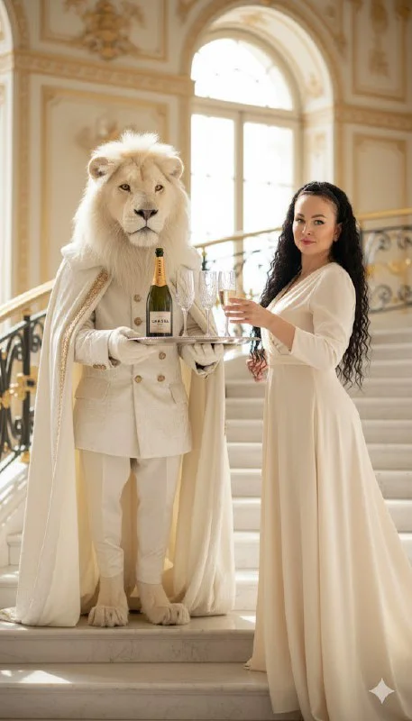 Дворец, лев и Chanel
