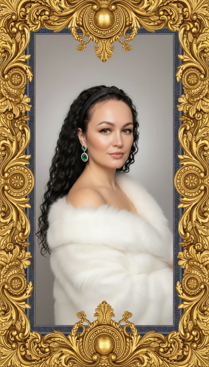 ДЕКОРАТИВНАЯ ЗОЛОТАЯ БАРОЧНАЯ РАМКА