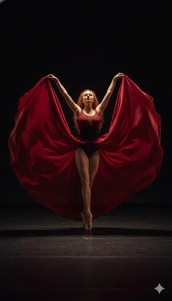 Драма в цвете марсала