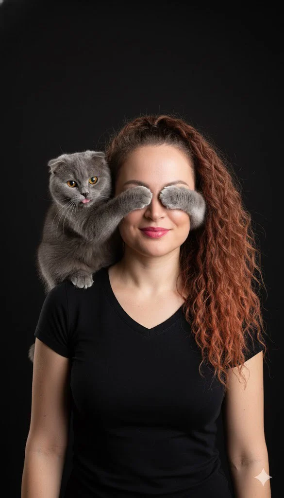 Прятки с котом