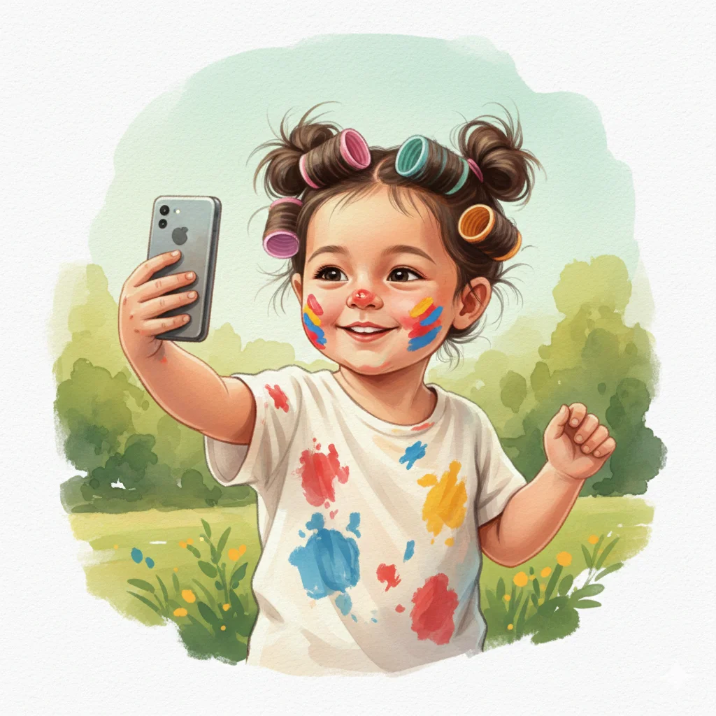 Фотореалистичная иллюстрация в живописном художественном стиле, яркая детская книжная эстетика