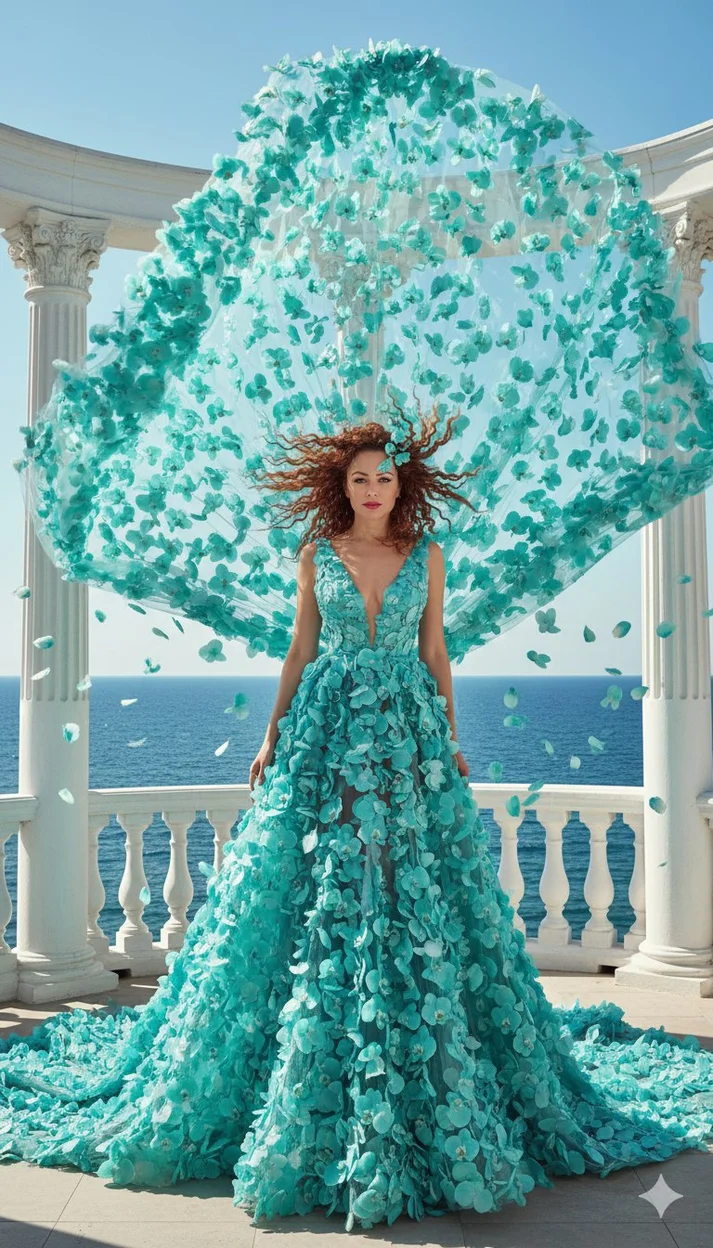 Бирюзовая Орхидея: Высокая Мода