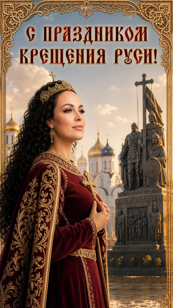 Фотосессия княжеский профиль на фоне соборов