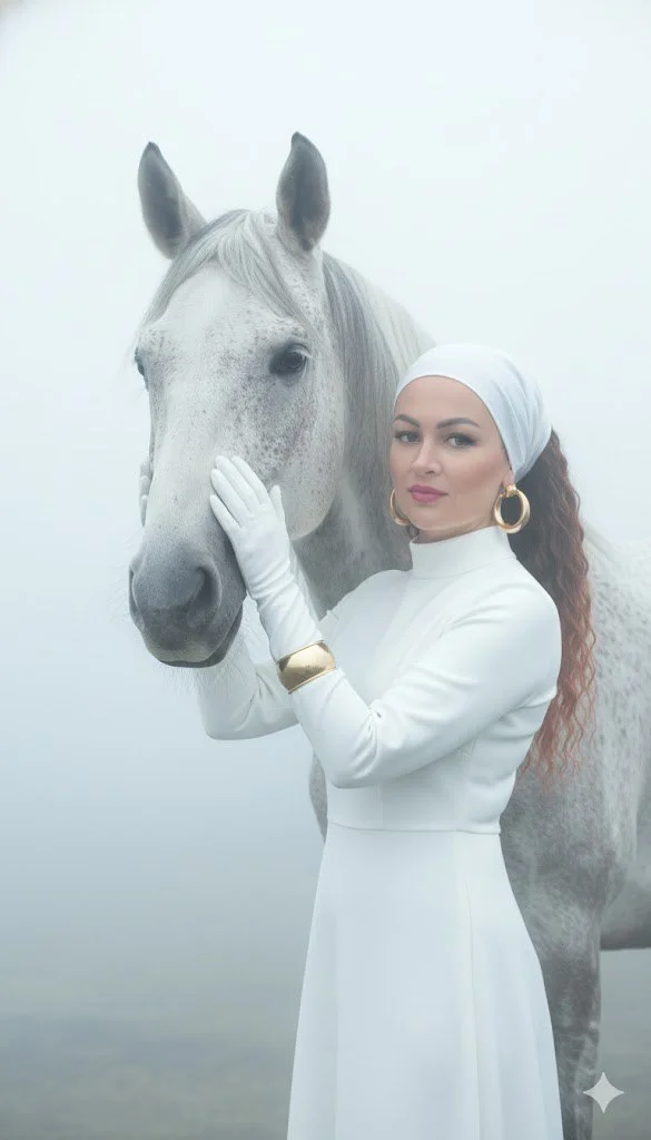 Белое на белом: Туманная элегантность