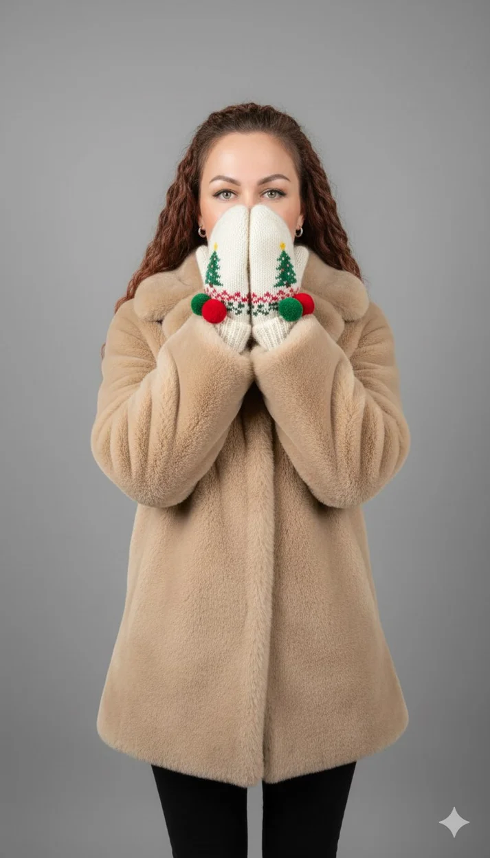 Зимний уют и варежки