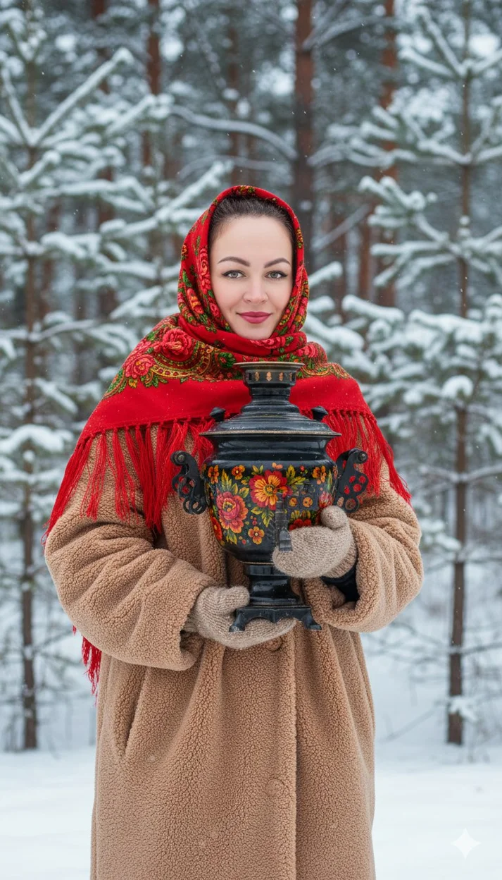 ИИ-фотосессия — Лесное чаепитие