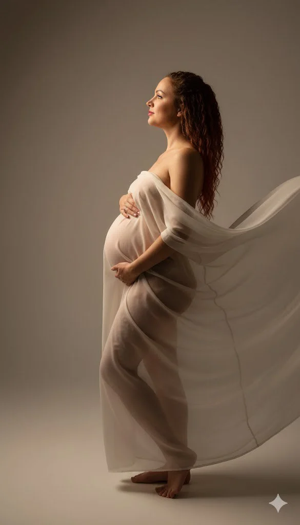 Воздушная нежность материнства