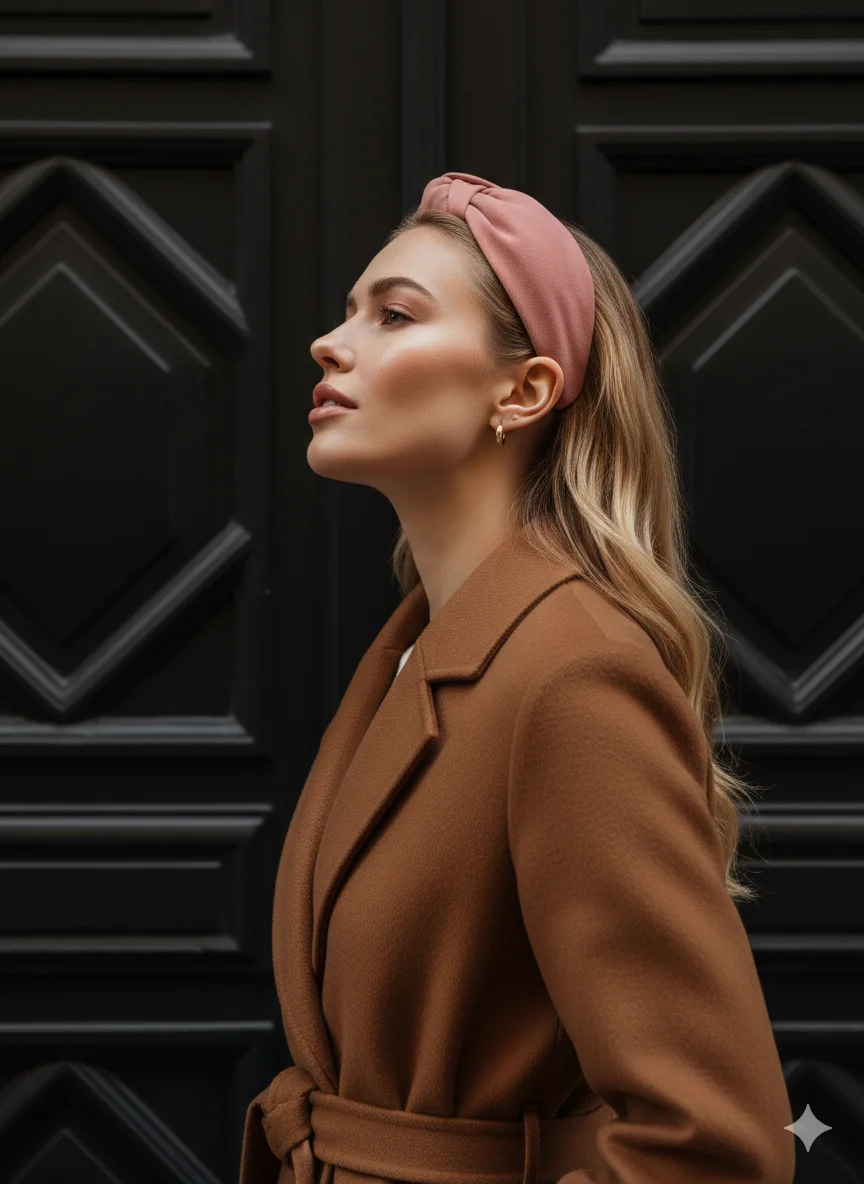 Сцена для ободка - визуал уровня luxury-fashion бренда