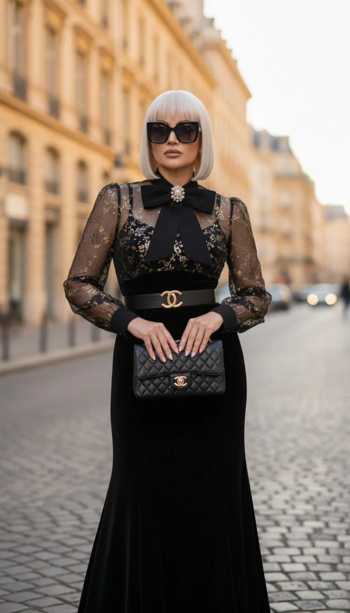 ИИ-фотосессия — Парижское утро с Chanel