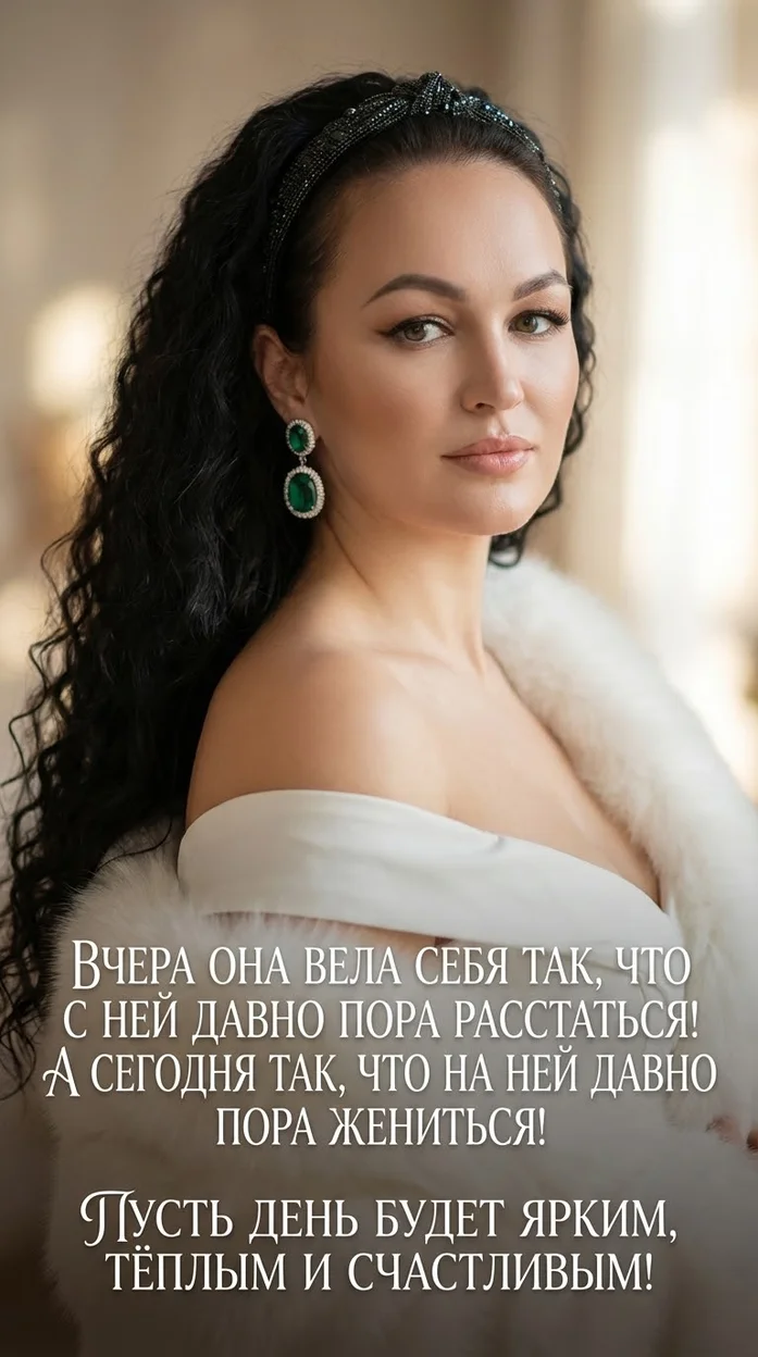 Открытка с вашим  фото и пожеланиями 