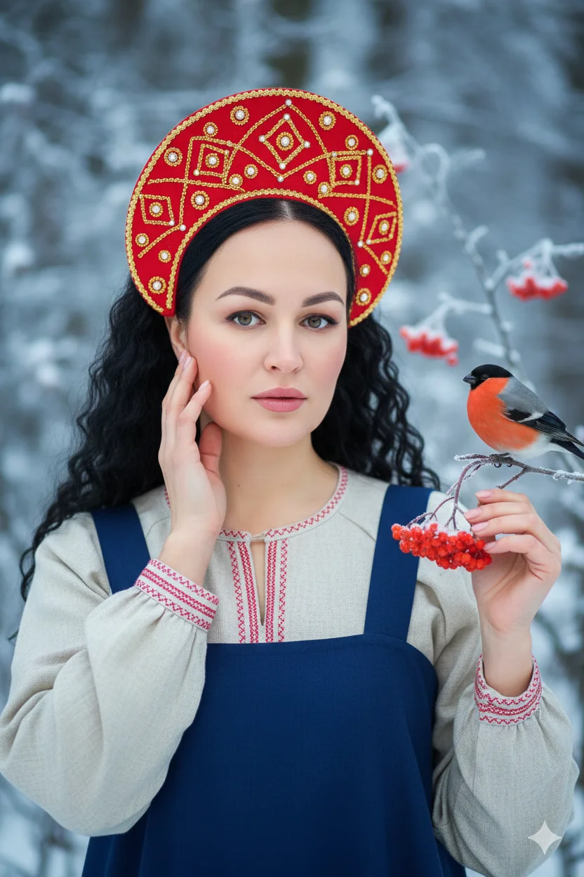 ИИ-фотосессия — Зимняя
