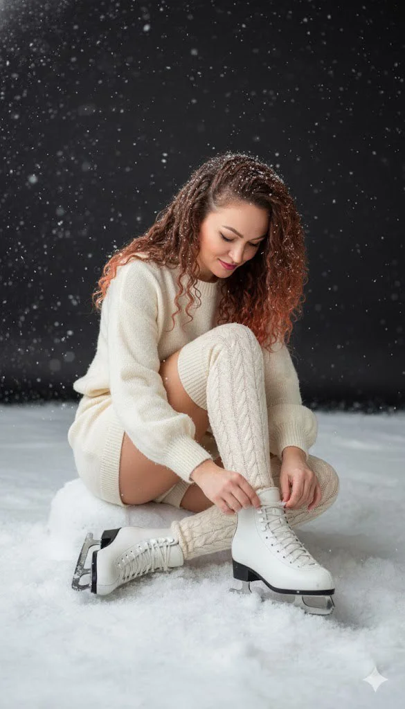 Уютная зима: На катке