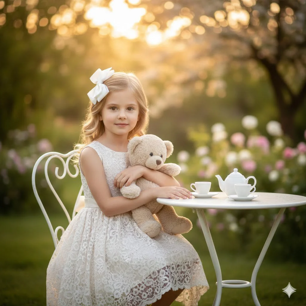 Садовое чаепитие