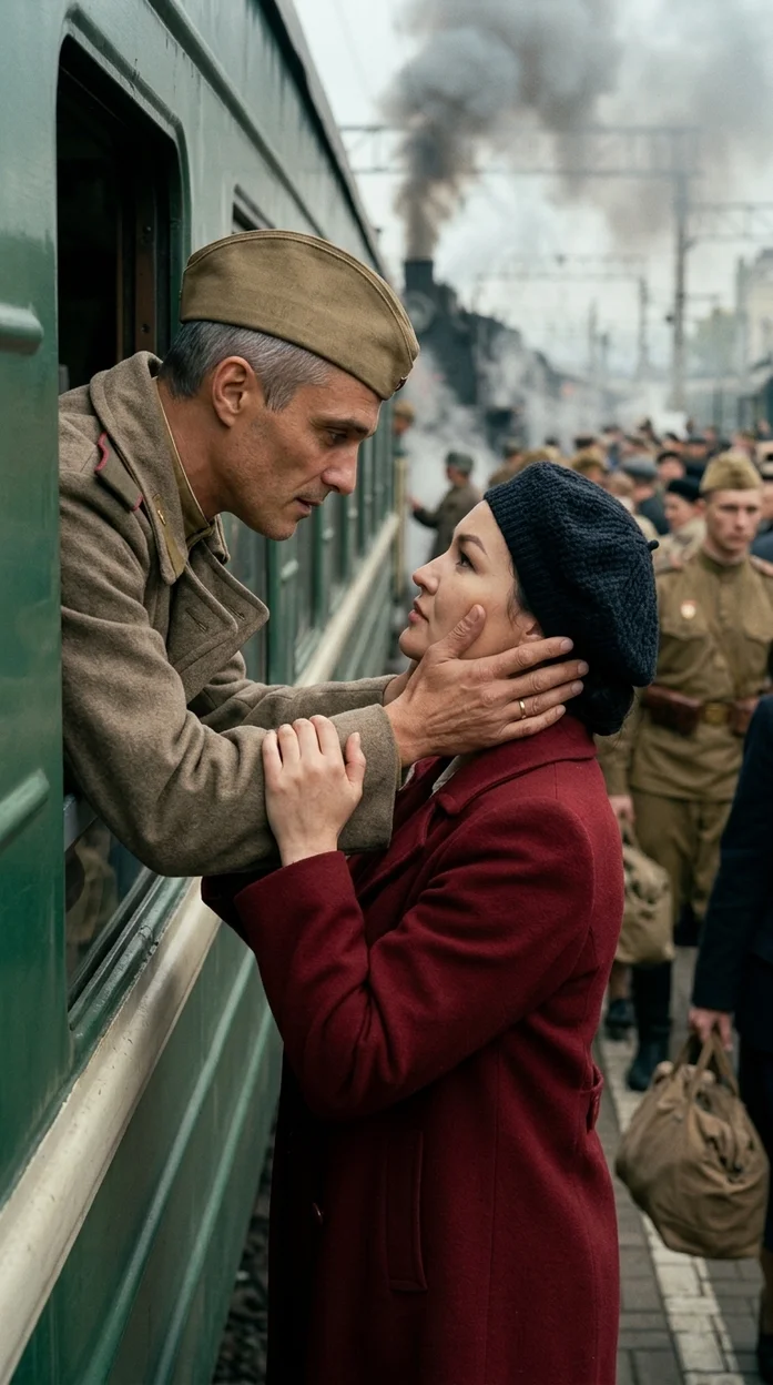 ИИ фото на 9 мая нейросеть семья 