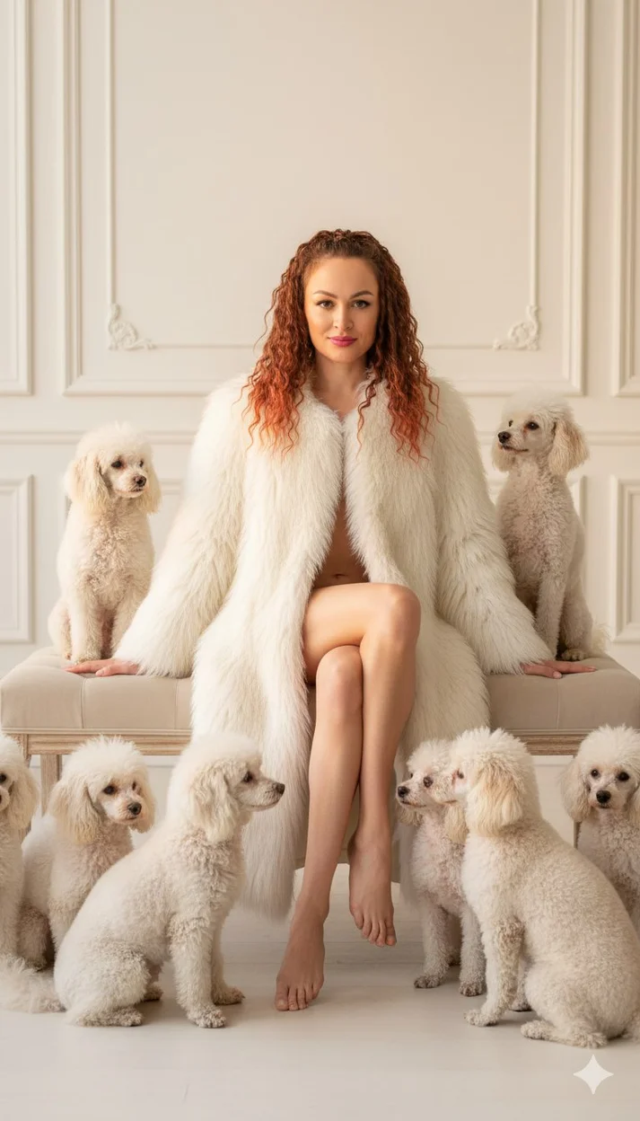 Белоснежная элегантность с пуделями