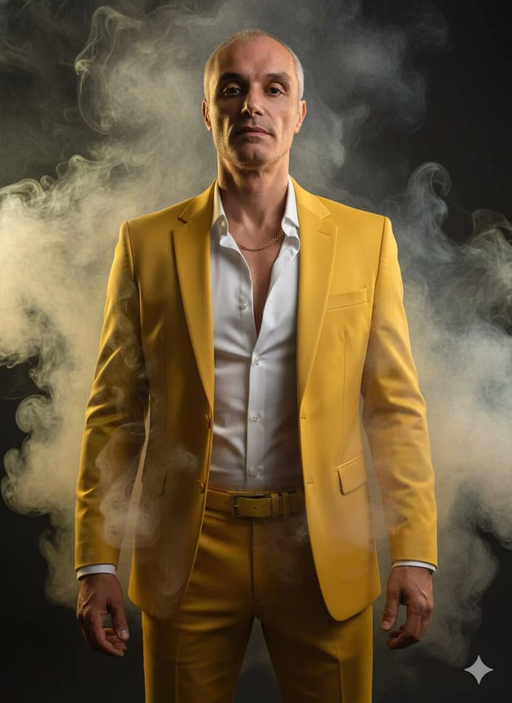 В лучах сценического дыма