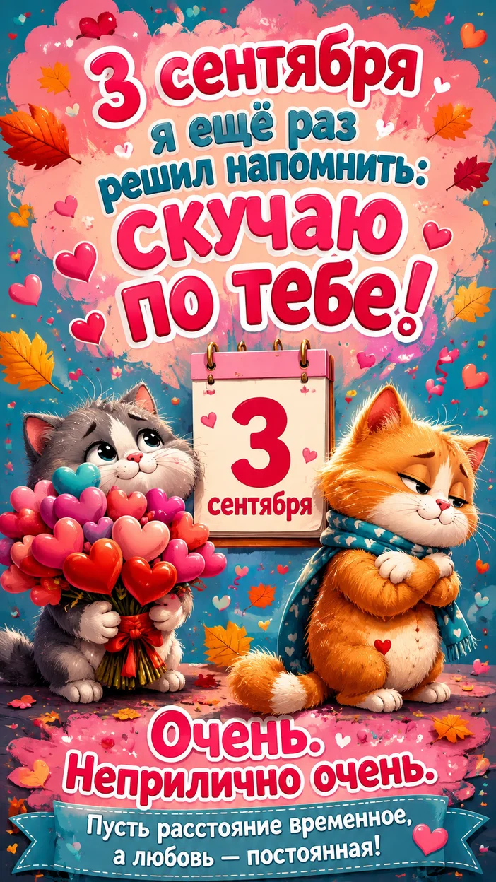 Фотосессия мультяшных котов к 3 сентября