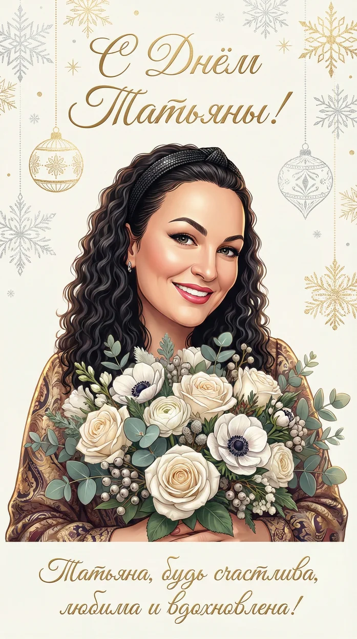 «Татьяна, будь счастлива, любима и вдохновлена!»