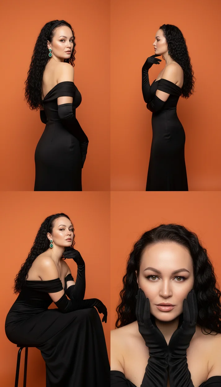  коллаж из 4 фотографий (2×2 grid collage)