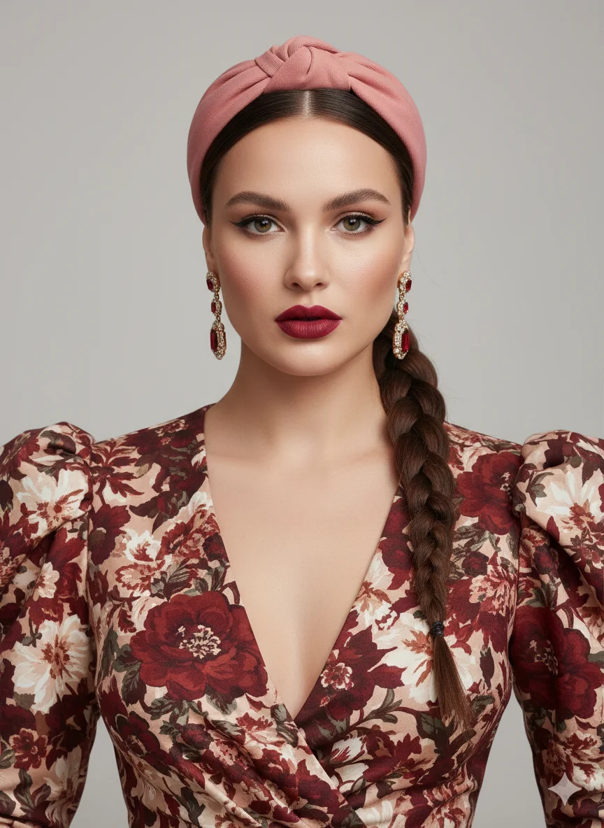 Сцена для ободка -  обложка глянцевого журнала