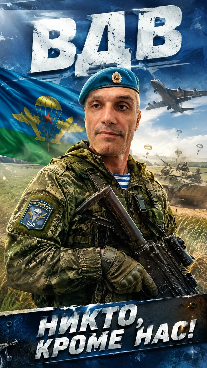 Фотосессия военного коллажа с техникой