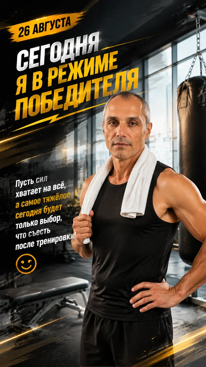 Фотосессия мужчины в спортивной форме в тренажёрном зале