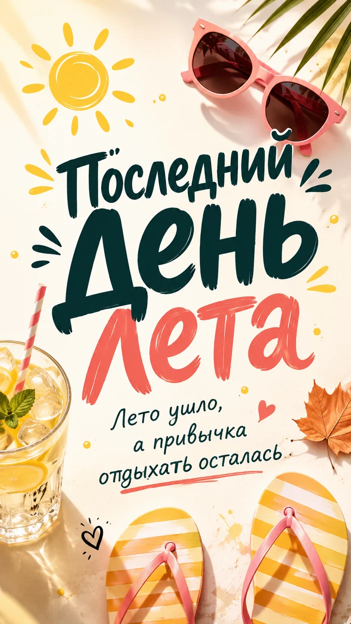 Музыкальная открытка на 31 августа 