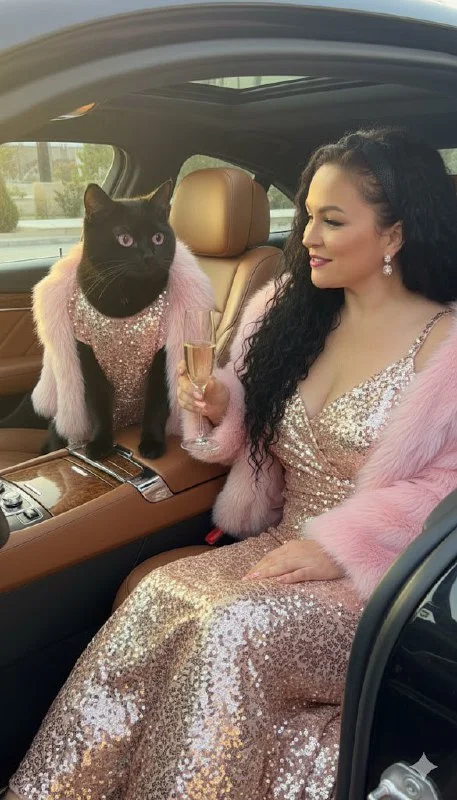 Гламурные дивы в авто