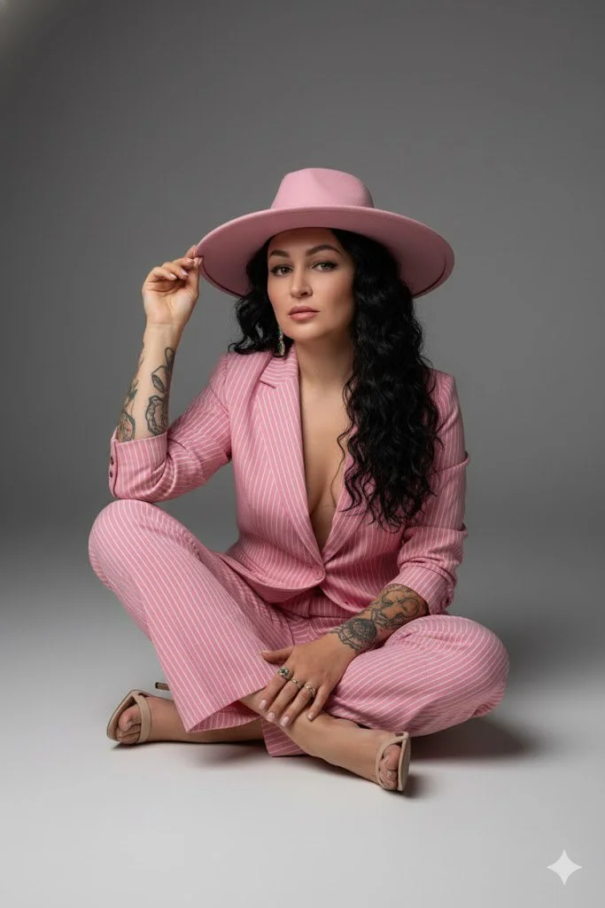 Розовая сталь: fashion-портрет