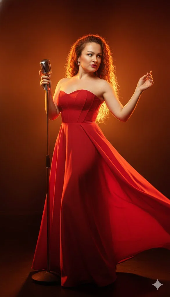 Леди в красном: Ретро-драма