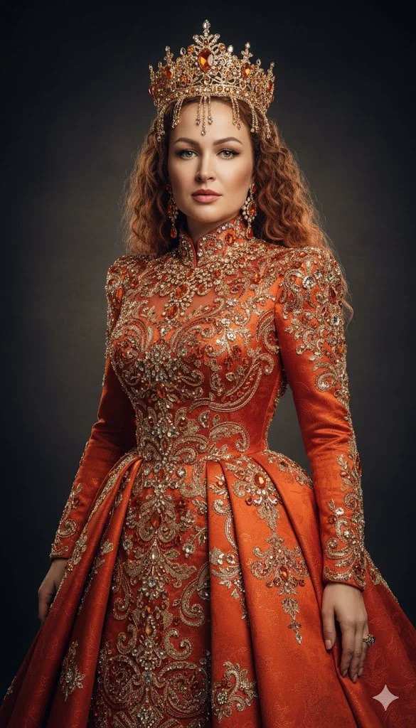 Королева в огненном