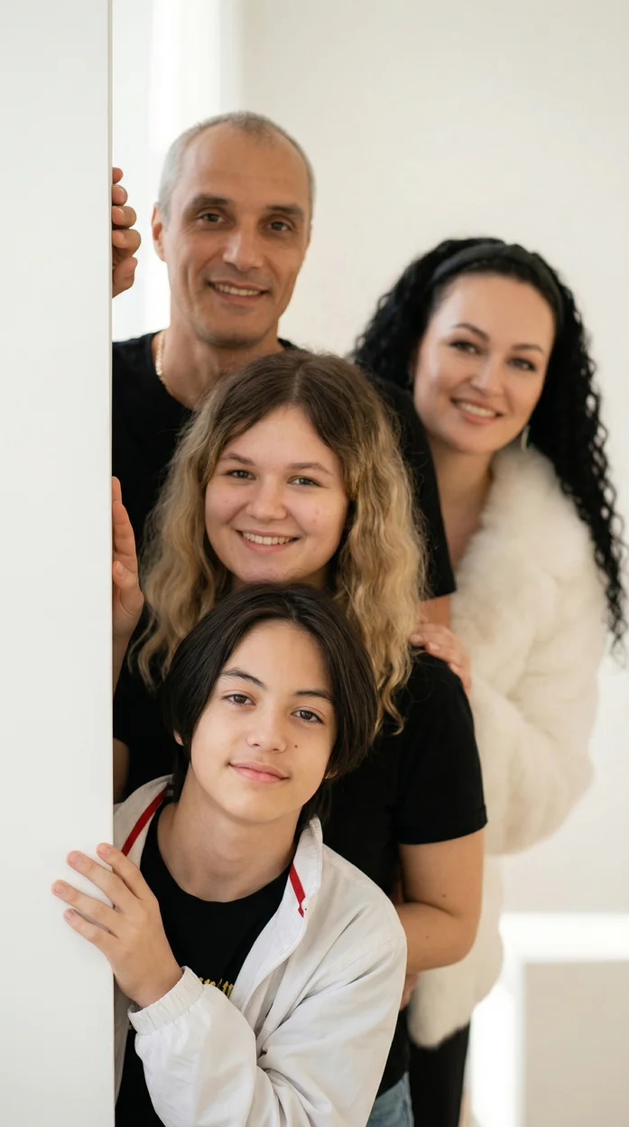 Семейный портрет(любое количество людей)