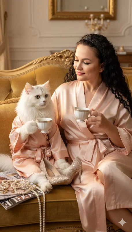 Утро в парижском особняке