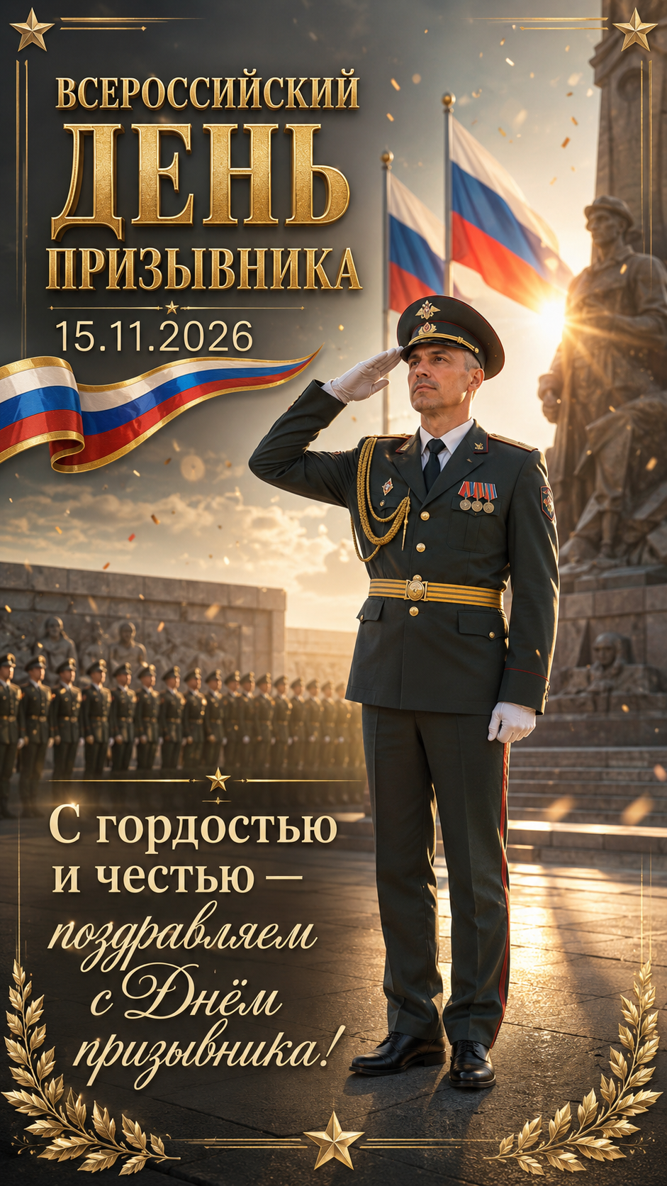 Всероссийский день призывника — 15.11.2026 — торжественная церемония