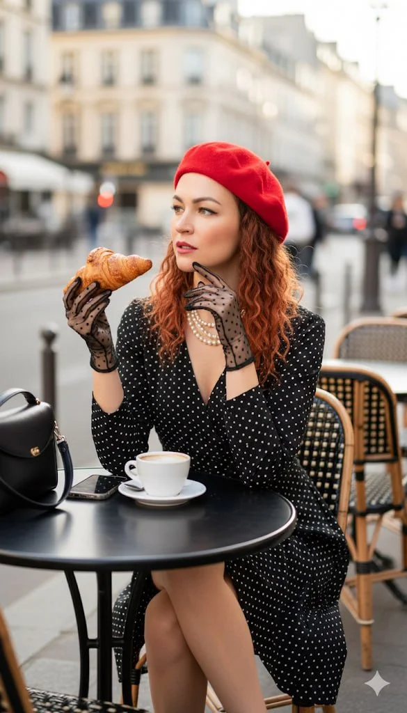 ИИ-фотосессия — Paris chic