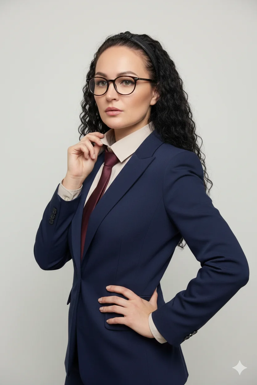 ИИ-фотосессия — Деловой fashion-портрет