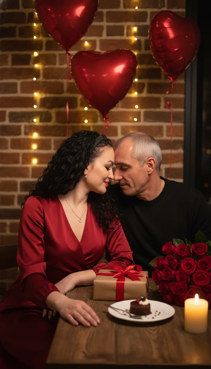 Романтический вечер в уютном ресторане 