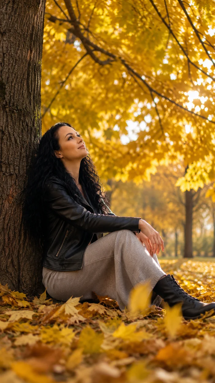 Фотосессия у ствола с золотой кроной