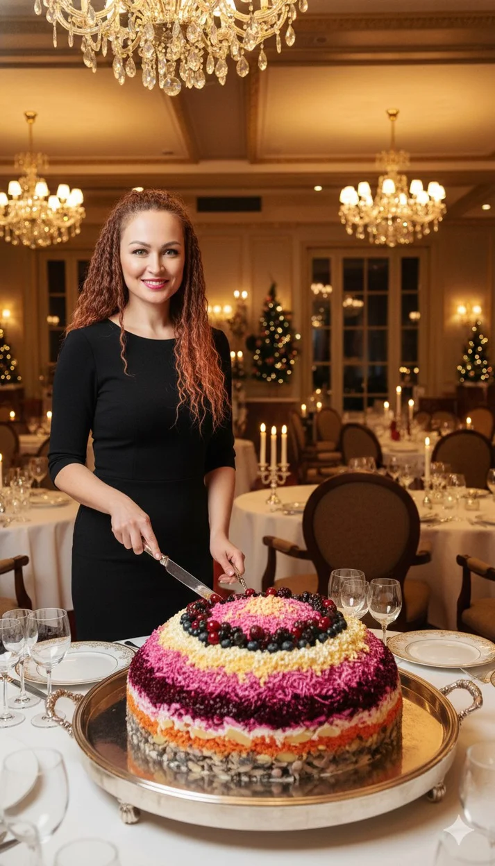 Праздничный шик: Селёдка-гигант