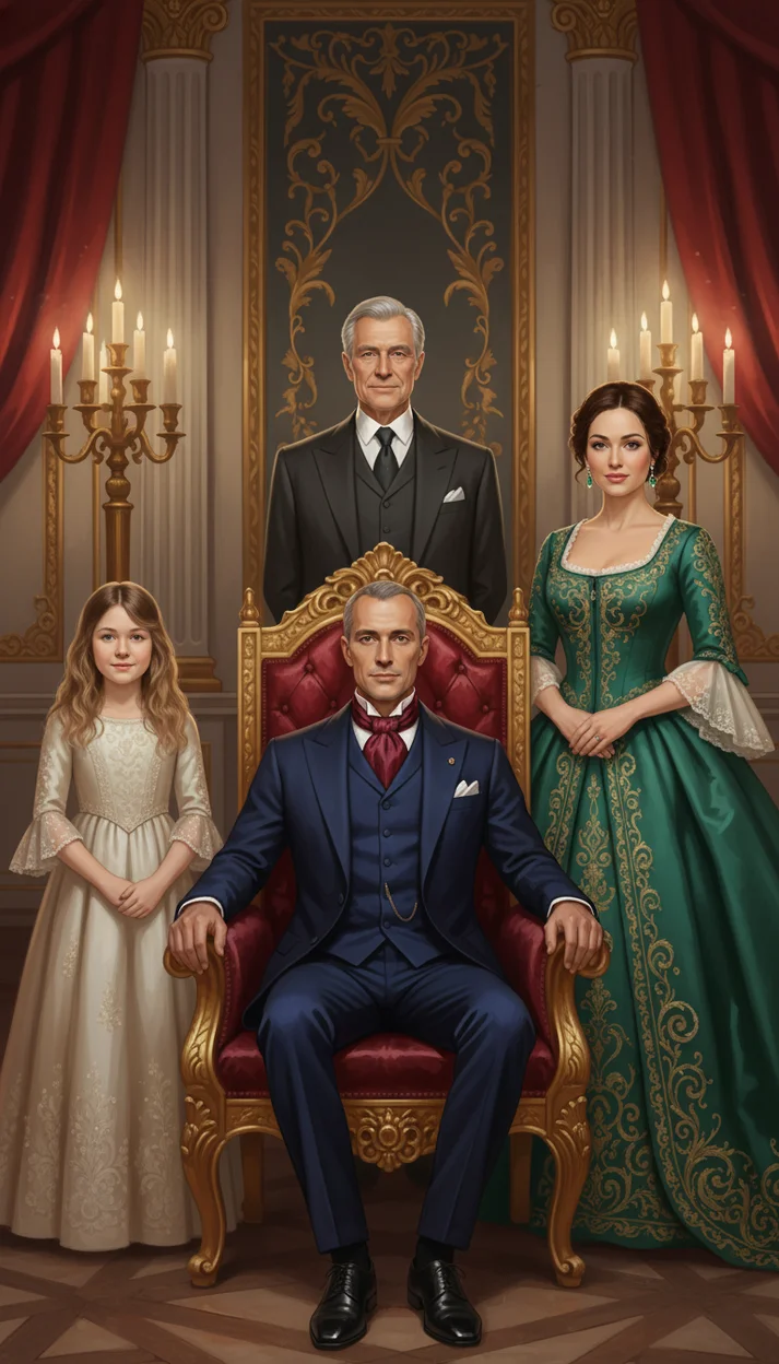 Семейное фото ИИ