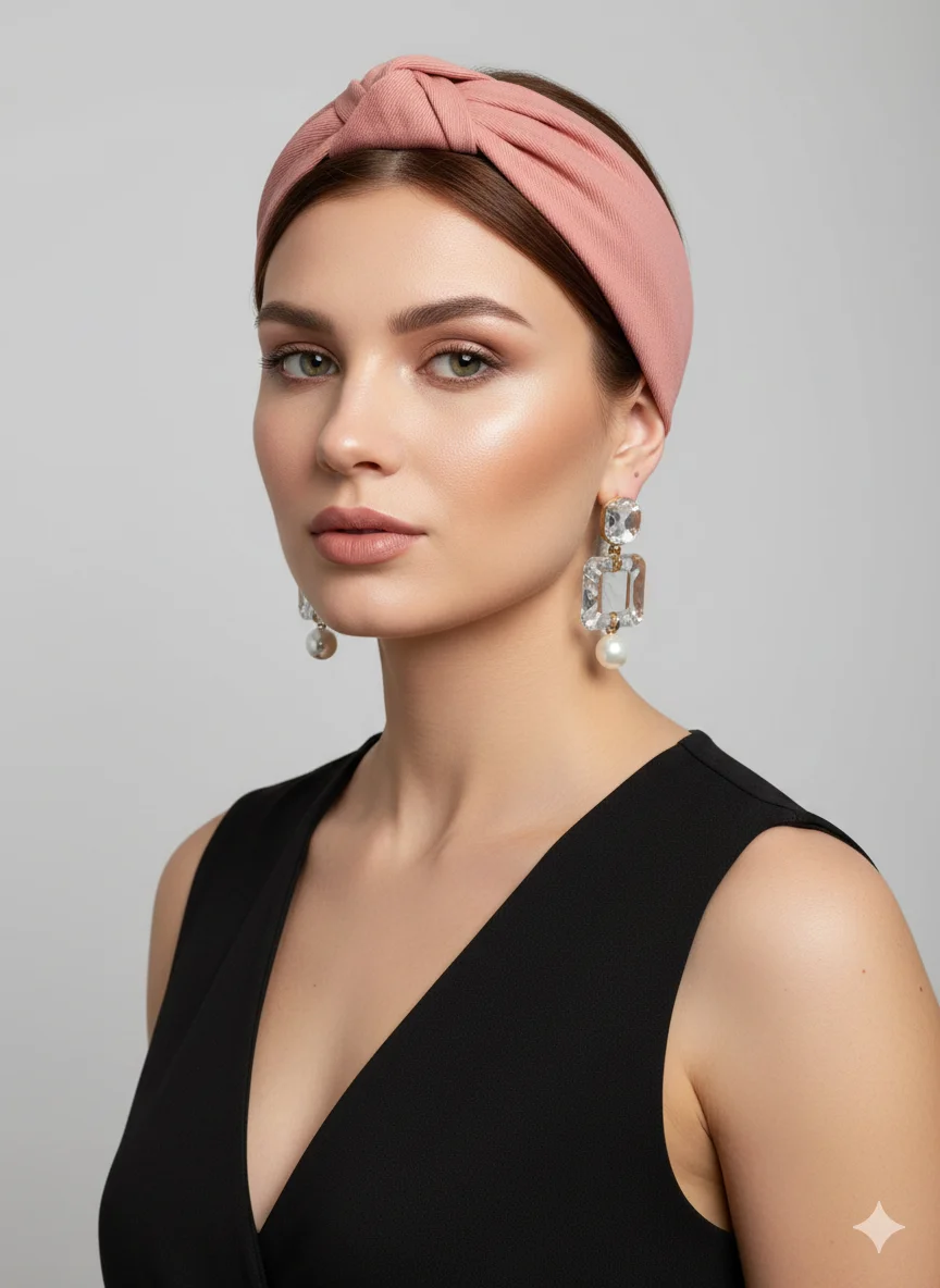 Сцена для ободка -  премиальный beauty-образ