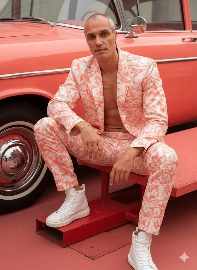 Коралловое ретро