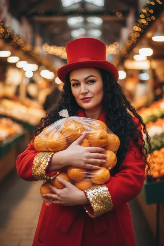 ИИ-фотосессия — Мандариновый Праздник