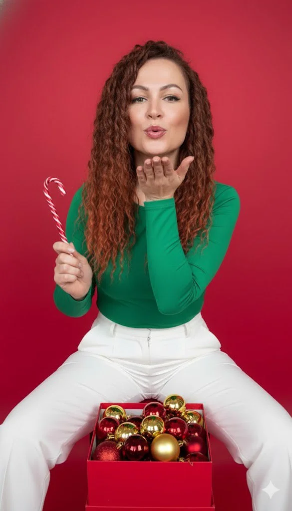 Яркое Рождество: поп-арт стиль