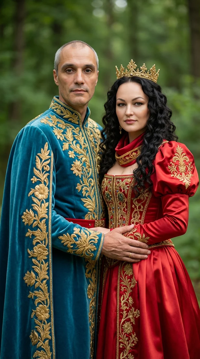 Русский образ мужчина и женщина 